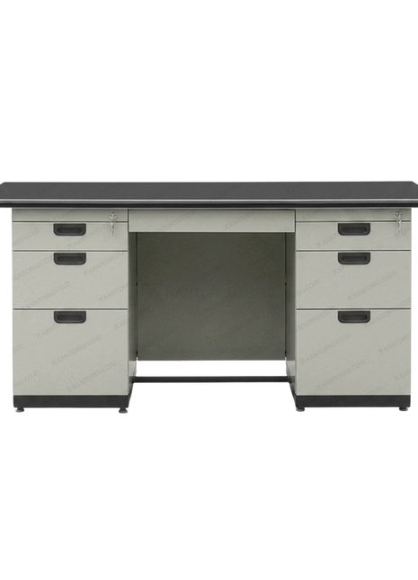 Meja kantor ALBA Metal DP 402 bahan besi kokoh