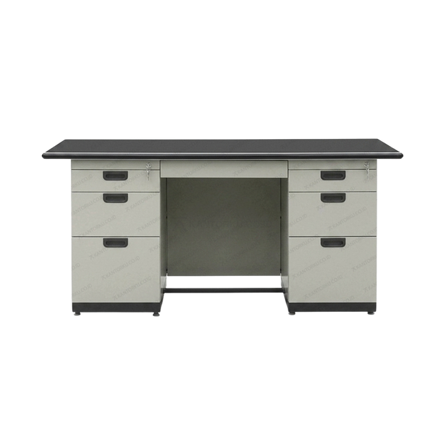 Meja kantor ALBA Metal DP 402 bahan besi kokoh