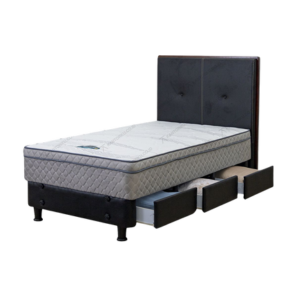 Kasur Springbed GUHDO Drawer Bed Standard Plushtop HB Rosela Lis
