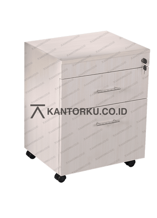 Laci arsip dua tingkat dengan sistem kunci pengaman – kantorku.co.id