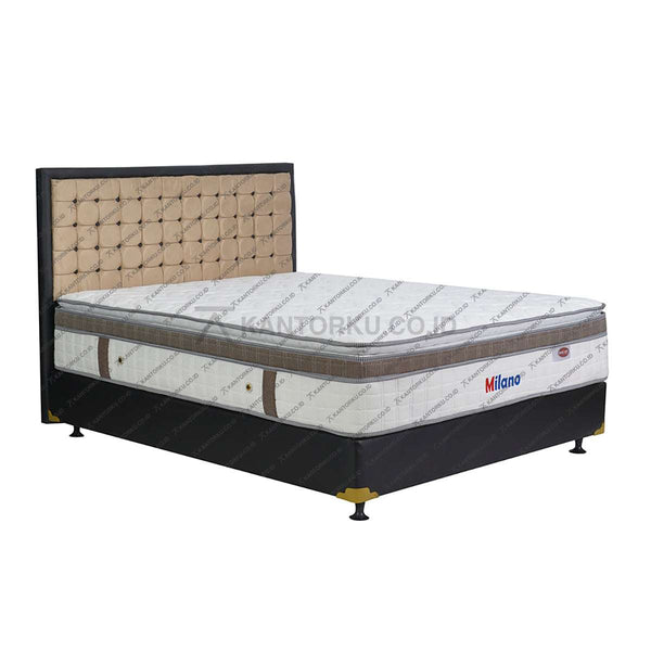 Kasur Springbed EVERSOFT Milano HB Victoria | Fullset Oreo