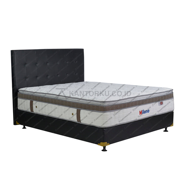 Kasur Springbed EVERSOFT Milano HB Milano | Fullset Oreo