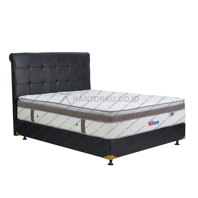 Springbed Milano ergonomis untuk tidur sehat – KANTORKU
