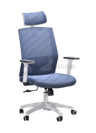 Kursi kantor modern dengan kaki nylon kokoh – KANTORKU.CO.ID