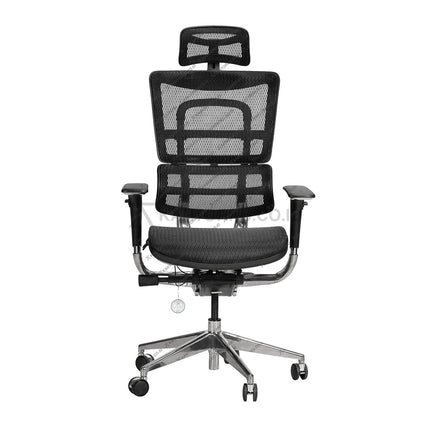 Kursi Direktur Ergotec GL 916 TR dengan desain ergonomis dan dukungan lumbar fleksibel Kantorku