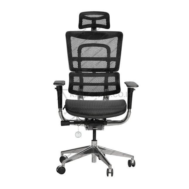 Kursi Direktur Ergotec GL 916 TR dengan desain ergonomis dan dukungan lumbar fleksibel Kantorku