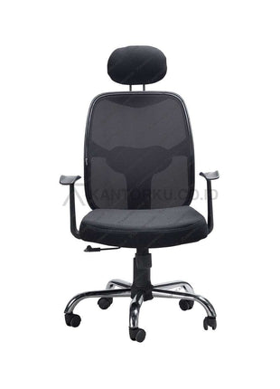Kursi kerja Ergotec GL 943 TR ergonomis dengan fitur hydraulic dan synchro tilt canggih Kantorku.co.id