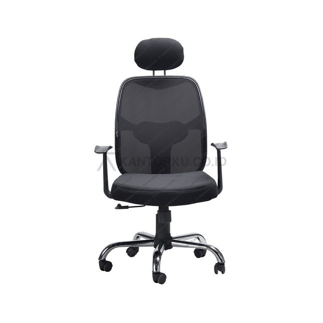 Kursi kerja Ergotec GL 943 TR ergonomis dengan fitur hydraulic dan synchro tilt canggih Kantorku.co.id