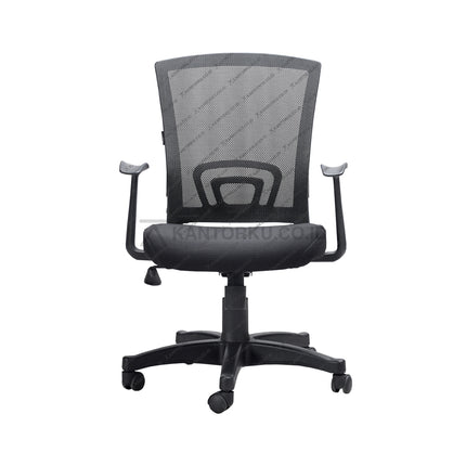 Kursi kantor Ergotec 880S ergonomis dengan sandaran lengan 3D dari Kantorku