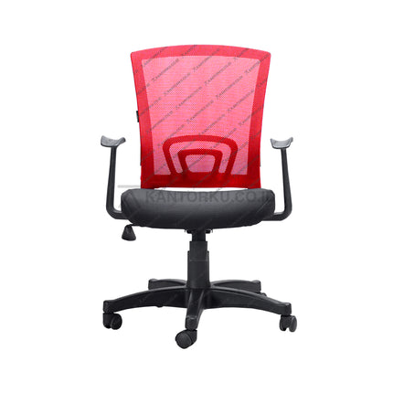 Kursi Ergotec 880S dengan rangka kaki nylon kokoh dari kantorkudotcodotid