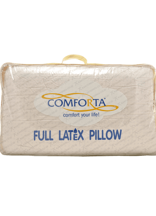 Bantal Kepala Comforta Latex dengan bahan 100% latex alami untuk kenyamanan maksimal - Tersedia di Kantorku.co.id