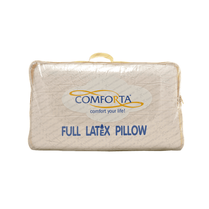 Bantal Kepala Comforta Latex dengan bahan 100% latex alami untuk kenyamanan maksimal - Tersedia di Kantorku.co.id