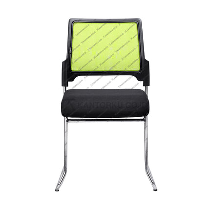 Kursi rapat Ergotec chrome kokoh dan minimalis – Kantorku