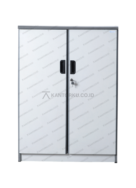 Lemari arsip modern BCRP80 warna grey dengan desain elegan – Tersedia di Kantorku.co.id