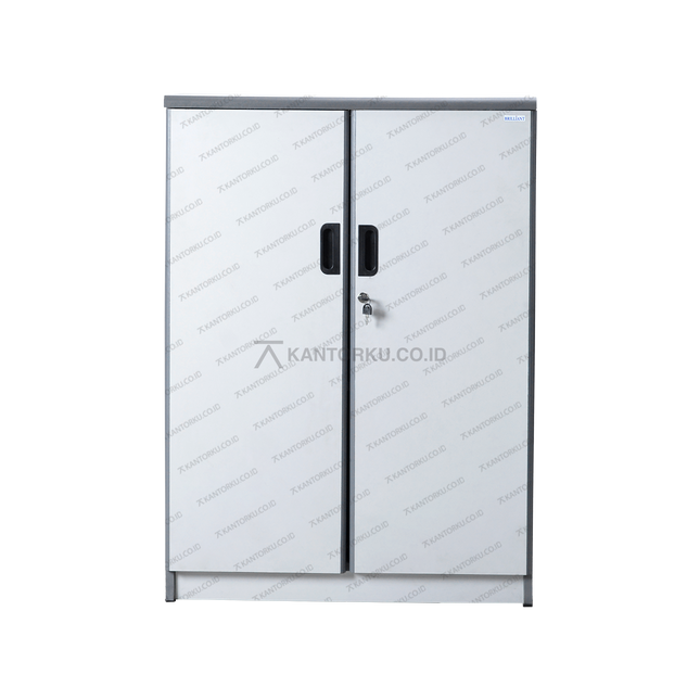 Lemari arsip modern BCRP80 warna grey dengan desain elegan – Tersedia di Kantorku.co.id