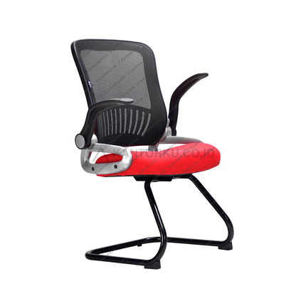 Kursi kantor Ergotec GL801U dengan desain modern dan finishing powder coated – kantorku.co.id