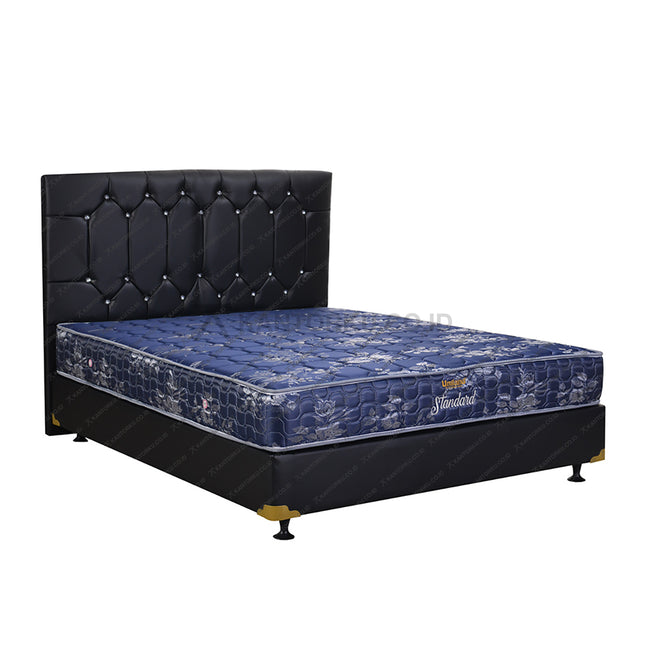 Springbed Uniland Standard HB Verona Set fullset dengan desain elegan – kantorku.co.id