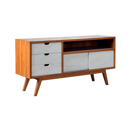 Meja TV Minimalis Kemang Desain modern elegan untuk interior rumah
