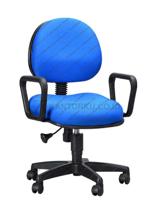 Kursi Staff Savello Duplo GT1 ergonomis dengan kombinasi material berkualitas tinggi Kantorkudotcodotid