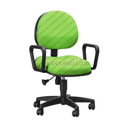 Kursi Savello Duplo GT1 modern dengan kaki nylon kokoh dan desain profesional Kantorku.co.id