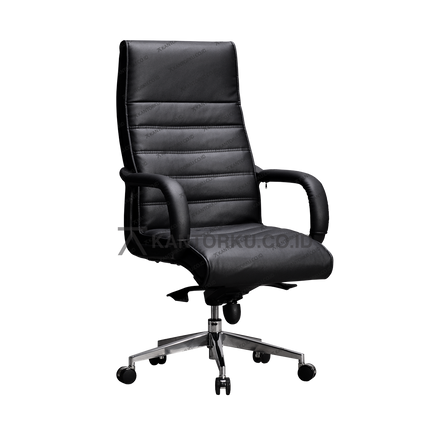 Indachi D680 AL HDT kursi eksekutif sandaran lengan ergonomis — kantorku.co.id