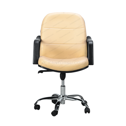 Kursi Kantor Indachi D 830 CR klasik modern dengan frame kaki nylon – kantorku