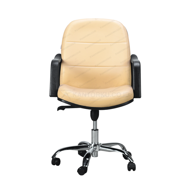 Kursi Kantor Indachi D 830 CR klasik modern dengan frame kaki nylon – kantorku