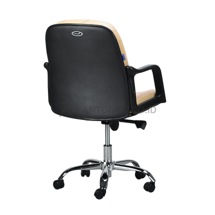 Kursi kantor Indachi D 830 CR frame nylon kuat dan elegan – kantorku