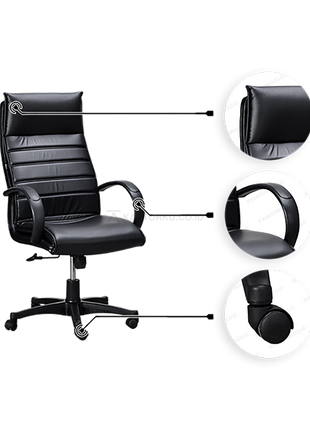 Kursi Direktur Ergotec EC 302 H desain elegan profesional