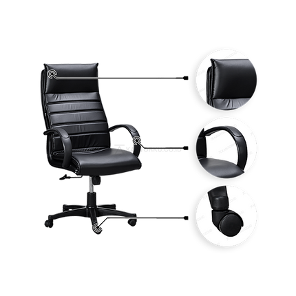 Kursi Direktur Ergotec EC 302 H desain elegan profesional