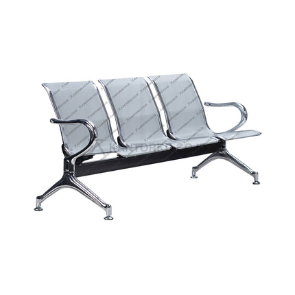 Kursi Tunggu Ergotec Eg03 Merupakan Kursi Tunggu Kantor Berbahan Full Besi Dengan Desain Modern Dan Kokoh. Menggunakan Material Baja Perforated Yang Kuat Serta Finishing Chrome Yang Elegan, Kursi Ini Tahan Lama, Mudah Dibersihkan, Dan Ideal Untuk Area Dengan Mobilitas Tinggi. Dengan Kapasitas Tiga Dudukan, Kursi Ini Sangat Cocok Ditempatkan Di Ruang Tunggu Kantor, Lobby Perusahaan, Maupun Area Pelayanan Publik Untuk Menciptakan Suasana Profesional, Rapi, Dan Nyaman Bagi Pengunjung.