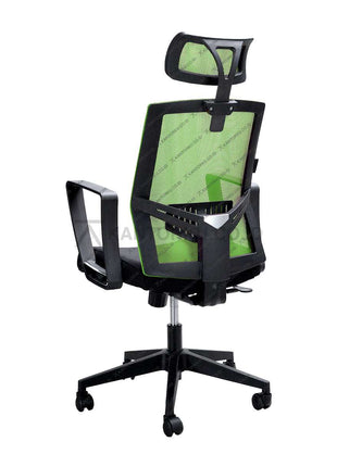 Kursi Kerja ergonomis kursi Manajer desain Minimalis berwarna dengan sandaran dan roda - subaru - KANTORKU