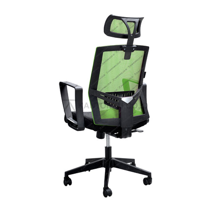 Kursi Kerja ergonomis kursi Manajer desain Minimalis berwarna dengan sandaran dan roda - subaru - KANTORKU