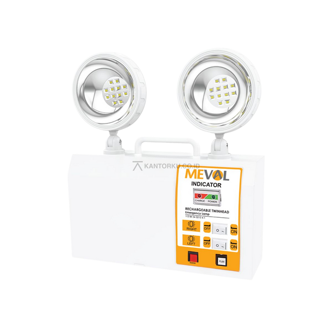 Lampu Emergency Dua Arah MEVAL