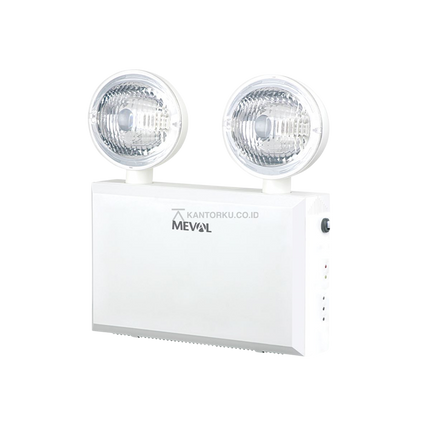 Lampu Emergency Compact Dua Kepala MEVAL