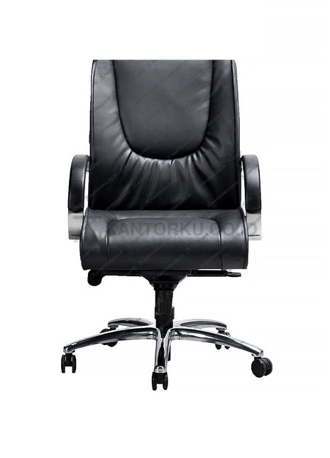 Kursi kerja Savello ergonomis dengan material Oscar halus dan desain elegan Kantorkudotcodotid
