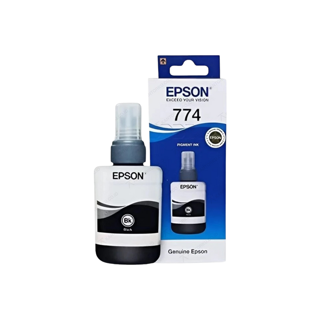 Tinta Pigmen Epson 774 Black untuk Kebutuhan Administrasi
