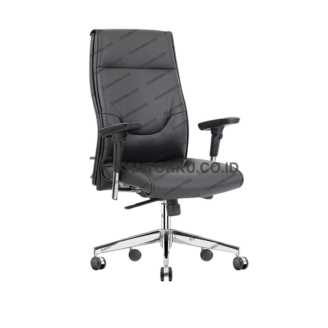 Kursi kerja Ichiko Espera I S HDT Leather dengan armrest adjustable premium — kantorkudotcodotid