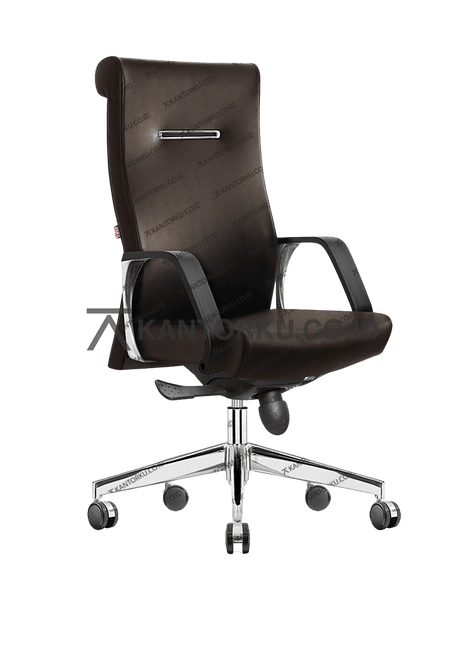 Ichiko Etiss I S HDT Leather kursi kerja ergonomis modern premium — kantorku.co.id