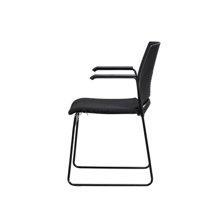 Kursi ruang tunggu Ergotec E 010 AJ dengan armrest empuk – Kantorku