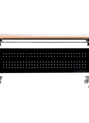 Meja kantor Ergotec FC 01 A desain modern top HPL ukuran 160x75 cm Tersedia di Kantorku