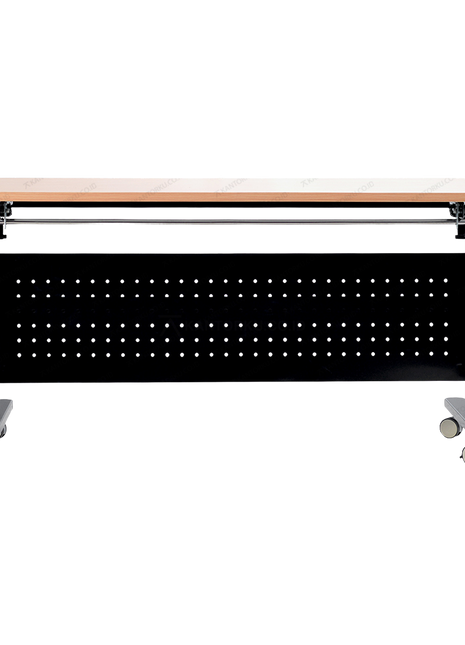 Meja kantor Ergotec FC 01 A desain modern top HPL ukuran 160x75 cm Tersedia di Kantorku