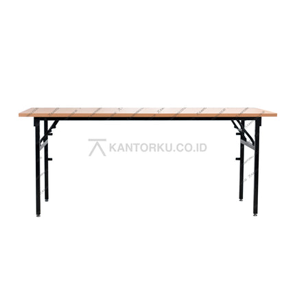 Meja lipat Ergotec elegan dengan permukaan vynil anti air dari kantorku.co.id