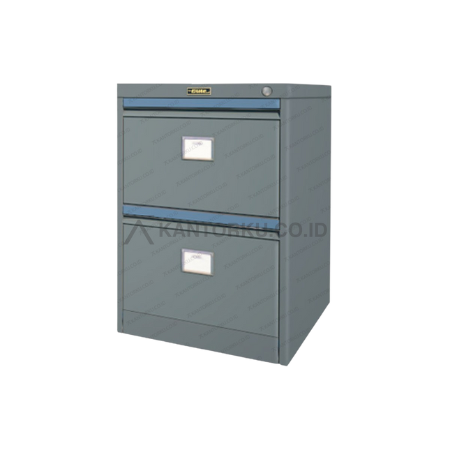 Filing Cabinet Elite B42-08DX dilengkapi label holder pada setiap laci – kantorkudotcodotid
