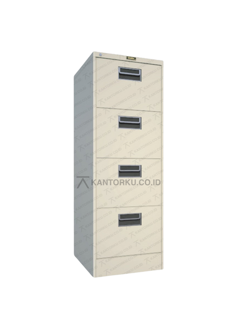 Filing Cabinet Elite B444C handle recessed desain modern – kantorkudotcodotid