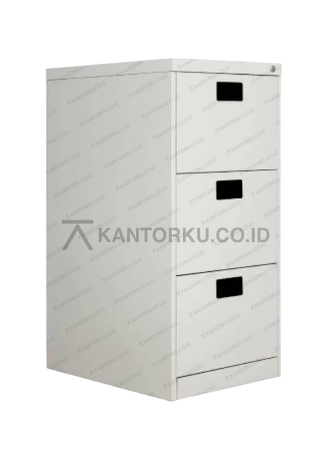 Kabinet arsip besi Chitose Filling 3D tiga laci geser ukuran besar – kantorku.co.id