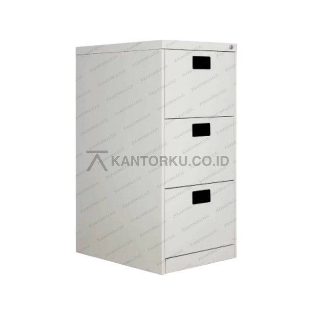 Kabinet arsip besi Chitose Filling 3D tiga laci geser ukuran besar – kantorku.co.id