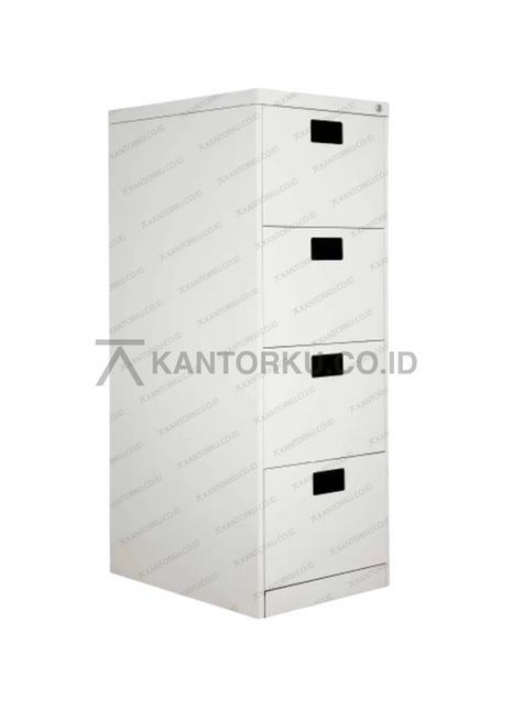 Kabinet arsip besi Chitose Filling 4D dengan empat laci geser besar – kantorku.co.id