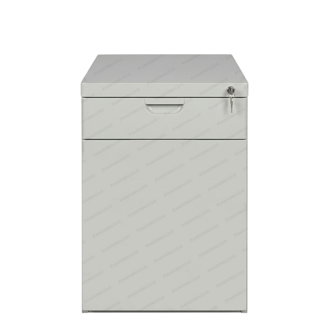 Laci Arsip Mobile Filing Cabinet Elite EL6612 Penyimpanan Ringkas untuk Meja Kerja