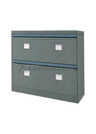 Filing Cabinet Elite EL902 lemari arsip lateral untuk map gantung A4 folio – kantorku.co.id